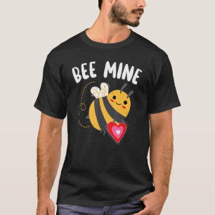 T-shirt Bee Valentines Jour Coeurs Jour Amour Cupide Relat