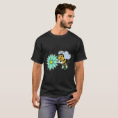 T-shirt Bee with flower.PNG (Devant entier)