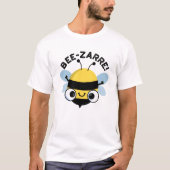 T-shirt Bee-zarre Funny Bizarre Bee Pun (Devant)