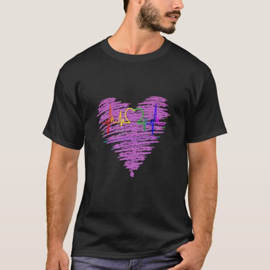 T-shirt Beeat cardiaque (Devant)