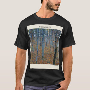 T-shirt Beech Grove I par Gustav Klimt Art moderne Vintage