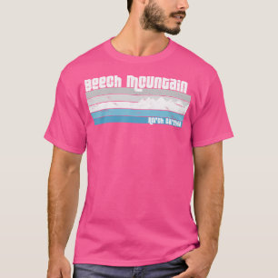 T-shirt Beech Mountain North Carolina Nc Ski Rétro