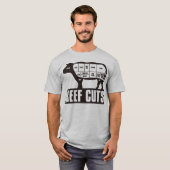 T-shirt Beef_Cuts (Devant entier)