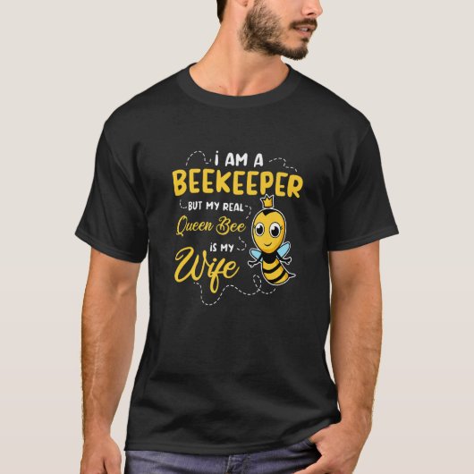 T-shirt Beehive Bees Bees Honey Beekeeper (Devant)