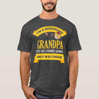T-shirt Beekeeper Grandpa Bee Apiarist Apiculturist Hive