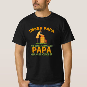 T-shirt Beekeeper Papa Bee Bee Beekeeper Honey
