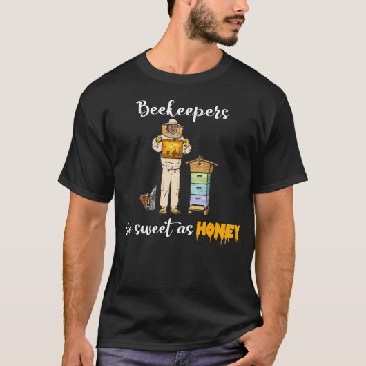 T-shirt Beekeeper Shirt - Funny Beekeeper Shirt, Funny Bee (Devant)