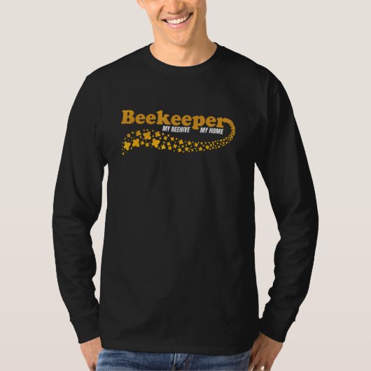 T-shirt Beekeeping Accessories Bees Apiarist My Beehive Be (Devant)