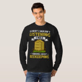 T-shirt Beekeeping Honey Farmer Bees Beginner Beekeeper  3 (Devant entier)