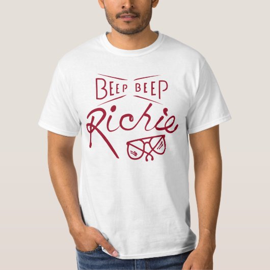 T-shirt Beep Beep Richie - "It" de Stephen King (Devant)
