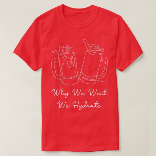 T-shirt Beer Alcohol Gift Drinking (Design devant)
