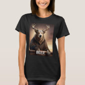 T-shirt Beer Bear Deer (Devant)