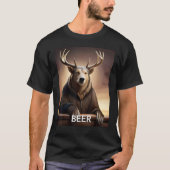 T-shirt Beer Bear Deer (Devant)