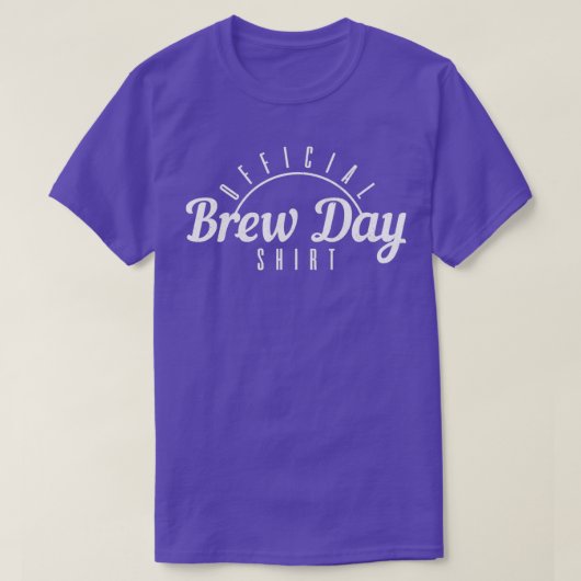 T-shirt Beer Brewer Homebrew Craft Beer T (Design devant)
