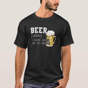 T-shirt Beer Definition Craft Boire de la bière blague adu