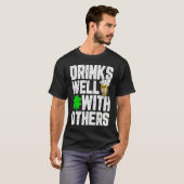 T-shirt Beer Drinking St Patrick's (Devant entier)