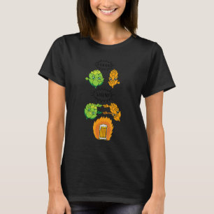 T-shirt Beer Fusion Hops and Malt Fusion Homme Beer Drin