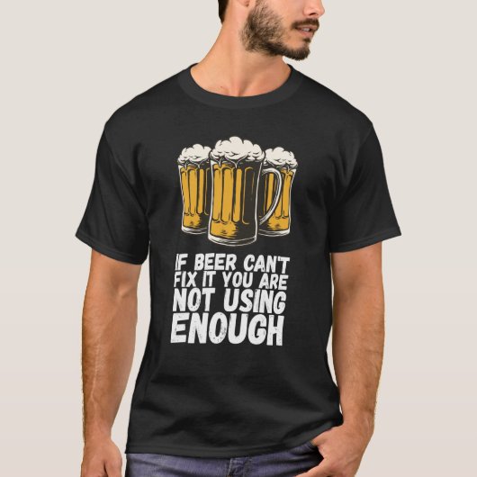 T-shirt Beer Homebrew Brewer (Devant)