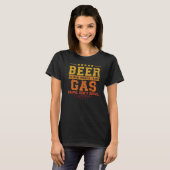 T-shirt Beer Is Cheaper Than Gasoline (Devant entier)