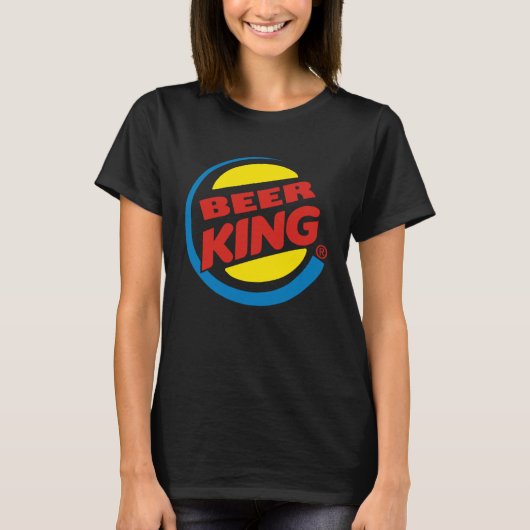 T-shirt BEER KING Cervesa Ale (Devant)