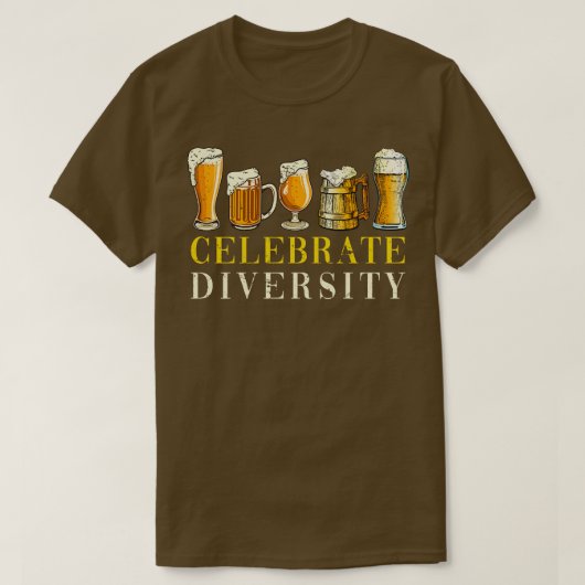 T-shirt Beer Lover Cadeau Funny Brasserie (Design devant)
