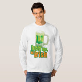 T-shirt Beer Me Im Irish (Devant entier)