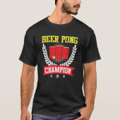 T-shirt Beer Pong Champion Beer Pong Party Beer Pong 1 (Devant)