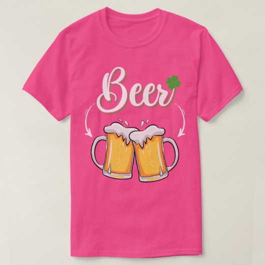 T-shirt Beer Stomach Funny St (Design devant)