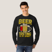 T-shirt Beer Taster Beergetarioan  Enthusiast Crafter Pub (Devant entier)