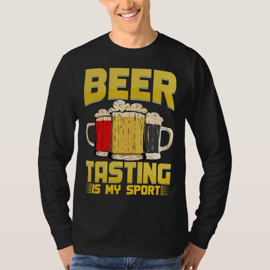 T-shirt Beer Taster Beergetarioan  Enthusiast Crafter Pub (Devant)