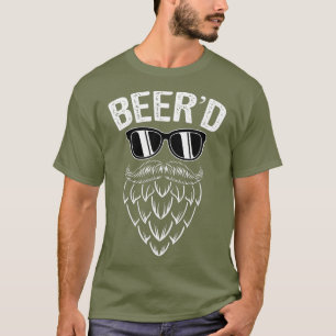 T-shirt Beerd Hop Beard Drôle Artisanat Amateur De Bière