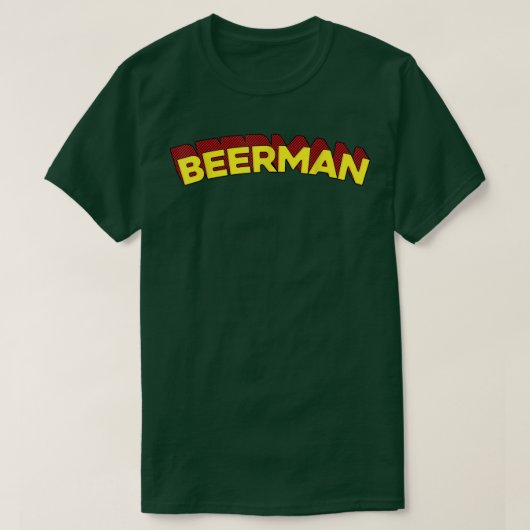 T-shirt Beerman Beer (Design devant)