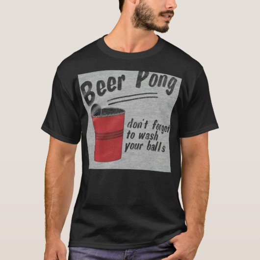 T-shirt beerpong (Devant)