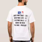 T-shirt BeerPongKing (Dos)