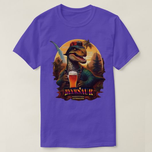 T-shirt Beersaur (Design devant)