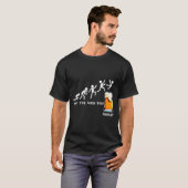 T-shirt Beervolution Semaine de l'évolution de la bière ve (Devant entier)