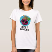 T-shirt Beet Boxer Funny Beet Pun (Devant)