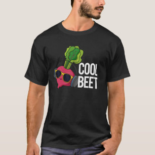 T-shirt Beet cool Funny Veggie Pun Dark BG