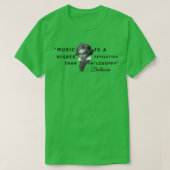 T-shirt Beethoven (Design devant)