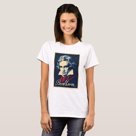 T-shirt Beethoven (Devant entier)
