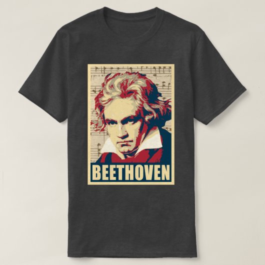 T-shirt Beethoven 2 (Design devant)