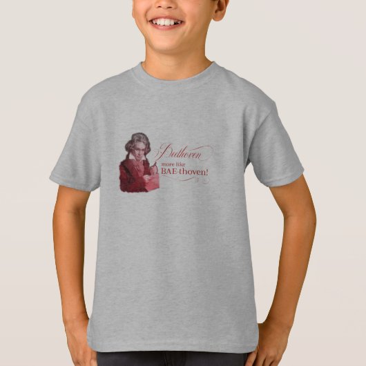 T-shirt Beethoven BAEthoven Classical Composer Pun (Devant)