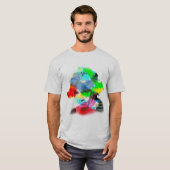 T-shirt Beethoven en couleurs (Devant entier)