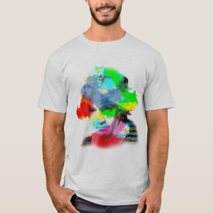 T-shirt Beethoven en couleurs