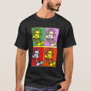 T-shirt Beethoven pop-art