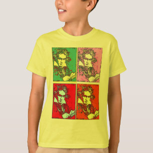 T-shirt Beethoven pop-art
