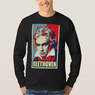 T-shirt Beethoven Propaganda Poster Pop Art