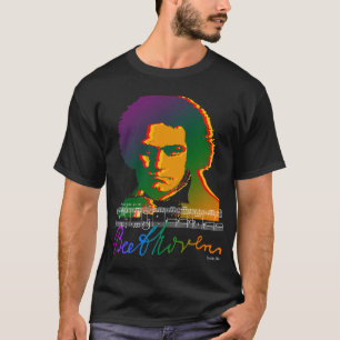 T-SHIRT BEETHOVEN PYSCHODELIC