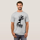 T-shirt Beetlejus | Illustration du ver de sable (Devant entier)