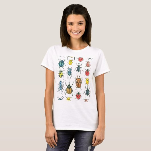 T-shirt Beetles (Devant entier)